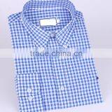Small Checks Men's Long Sleeve Button-down Casual Shirt thumbnail-2