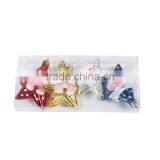 Plastic Party Decorations Multicolor Christmas Santa Claus Pentagram Star thumbnail-2