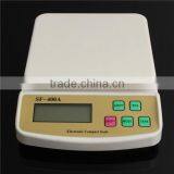 2016 Wholsesale 1PCS SF-400A Digital Scale For Household Use 10kg/1g Electronic Kitchen Scale Weighing Scale With Backlight thumbnail-4