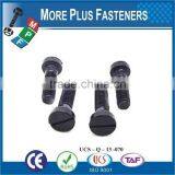 Made In Taiwan Cheese Head Slotted Machine Screw thumbnail-1