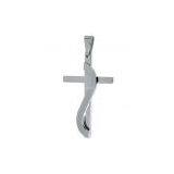 Stainless Steel Cross Pendant thumbnail-3