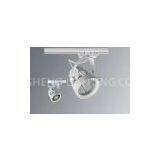 OEM Aluminum BK / WH E27 Track Lamp Holder, LED Halogen Lights For Exhibition Hall thumbnail-1