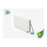 1500mAh Ultrathin Slim Card Portable Gift Power Bank With Built-in Micro USB Cable