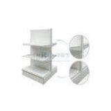 Custom 3 Tier Single / Double Sided Back Plate Plastic Retail Display Racks