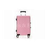 24 Inch ABS TrolleyLuggage ,  PC Coolest Carry On Luggage With Code Lock