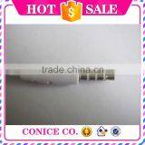 Promotional Cheap White Flat Cable Silicone Plug Piston Wired Mic Earphones thumbnail-5