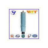 Gapless Brown Porcelain Surge Arrester 10KV , Single Phase Surge Protector ISO-9001 Certified