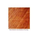 Teak Stained Color Bamboo Flooring manufacturer selling on directly
