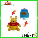 Wholesale Eeyore Donkey Rabbit Piglet Winnie Bear Reversible Plush Toys thumbnail-2