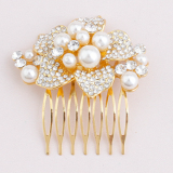Fashion Hair Accessories Pearl Comb thumbnail-4