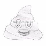 Aipinqi CEPP01 Stuffed Colorful Poo Plush Pillow thumbnail-4