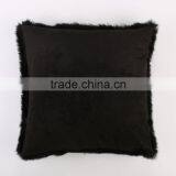 YR346 Real Rabbit And Raccoon Fur Sofa Pillow Case Cover Customized Made thumbnail-3