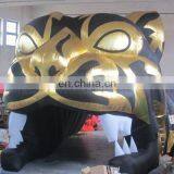 Inflatable Animal Tunnel, Inflatable Tiger-head Tunnel Games for Sale thumbnail-2