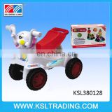 Novel design elephant plastic baby walker car shape for kids