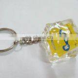 Plastic Acrylic Clear Witn Any Logo Motorcycle Keychain thumbnail-6
