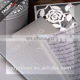 Custom Private Luxurious Invitation Wedding Card