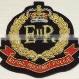 Hand Embroidery Wire Badge Blazer Badge