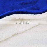 100% Polyester Sherpa Flannel Blanket Two Sides Brushed Cozy Fleece Throw thumbnail-4