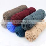 Buy China Knitting Baby Blended Yarn Crochet Cotton Wool Yarns Thick Yarn For Crochet thumbnail-2