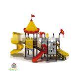 Hot Selling Outdoor Children Playground Kids Playground Outdoor Plastic Tube Slide for Sale JMQ-7201 thumbnail-7