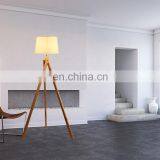 2018 Simple Creative Style Fabric Shades Tripod Modern Floor Lamp thumbnail-4