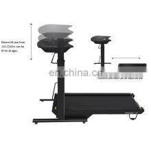 desk treadmill folding  with electric lift system for home or office use walking treadmill under desk compact treadmill