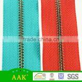 4.5#small Metal Teeth Zipper Roll thumbnail-1