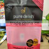 Custom Printed Resealable Stand up Dried Food Pouch With Zip Lock thumbnail-1
