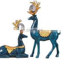 Decorative Ornaments Christmas Tree With Crystal Pendant Creative Home Gardening Resin Decoration thumbnail-4