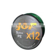 12 Stands Weaves Super Colorful JOF PE String Braided Fishing Line 100m 300m 500m Fishing Line Multifilament