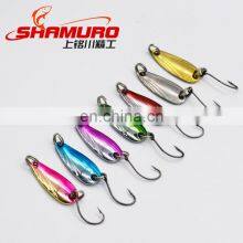HOT Sale Wholesale Muticolor2.8cm2.5g Mini Metal Spoon Fishing Lure Trout Fishing thumbnail-3