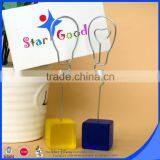 Colorful Square Base Bulb Wire Memo Clip thumbnail-5