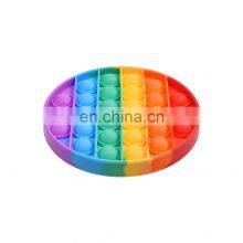 Silicone Kids Squeeze Snappers Reliever Soft Funny Fidget Unicorn Pop up Sensory Cube Fidget Toy thumbnail-1