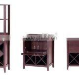 Oupusen MDF color paper bar table set