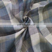 High Quality Linen Color Pure Linen Check Fabric Women's Shirt Fabric Women's Dress Fabric thumbnail-5