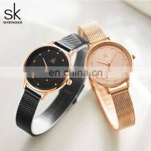 OEM ODM Factory Custom Logo Watches K0142 Hunted Watch Online Store Japan Quartz 3 Bar Water Resistant Rose Gold Black Saat thumbnail-3