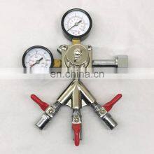 2021 Popular Precision Primary CO2 Regulator-3 Outlet JG Fitting Hi Pressure Medical Usage Medical Oxygen Regulator thumbnail-2