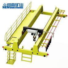 European Design Electric Hoist Double Beam Bridge Crane Hard Tooth VFD thumbnail-5