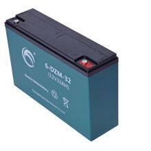 Custom 6-DZM-32B 12V32AH Moped Sealed AGM Electric Wheelchairs Bikes Lead Acid Storage Battery VRLA Gel Batteries For E-Bike