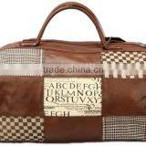 Wholesale Fashion pu Leather Handbags Brown Tote Bag thumbnail-2