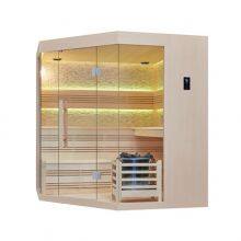 China Hot Selling Portable Sauna Room Hydrotherapy Care Products Infrared Infrared Sauna Room and Square Wooden Dry Sauna Room thumbnail-4