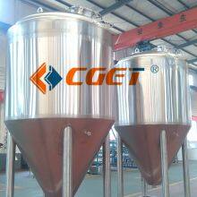 304 Stainless Steel Beer Fermentation Tank With PLC Control System thumbnail-4