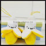 Small Size Keychian Stuffed Banana Fruit Plush Toys