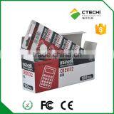 3V Maxell CR2032 Lithium Button Battery Blister Card Package, 5pcs per Card, 3v Watch Li-ion Battery