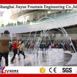 White Jump Jetting Fountain
