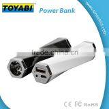 Good Quality Lipstick Power Bank 1800mah Power Bank With Led Torch Light thumbnail-1