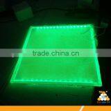 Promotional laser engraving lgp green color round square led panel