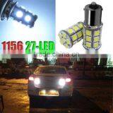 2X 1156 BA15S LED 27-SMD Light Bulbs Tail Backup RV Camper 1141 1003 5007 XL-1