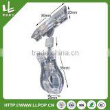 Long White Plastic Pop Clip thumbnail-2