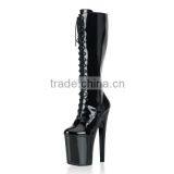 Elegant Women Ultra 20cm High Heel Shoes Platform Peep Toe Ankle Wrap Pump Sandals Wedding Dress Shoes Sexy Party Heels Quality Choice thumbnail-2